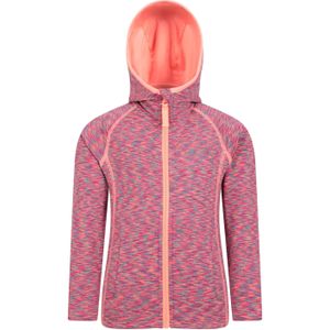 Mountain Warehouse Kinder/Kids Kayleigh II Stripe Full Zip Hoodie (Oranje)