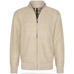 Cappuccino Italia Sweaters Bounded Jacket Beige Beige