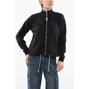 Synthetische STELET Sweatshirt met trekkoord in zwart