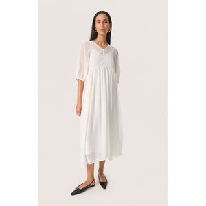 Jurk Feminine Whisper White