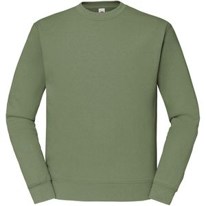 Fruit Of The Loom Heren Klassieke Drop Schouder Sweatshirt (Klassieke Olijf)