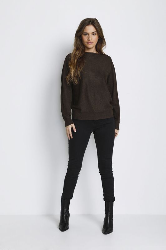 Pullover Oversize fit brown
