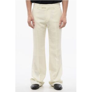 Flare Fit-broek in beige