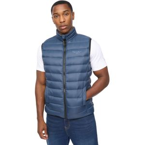 Crosshatch Heren Gattering MVE Gewatteerd Gilet (Marine)