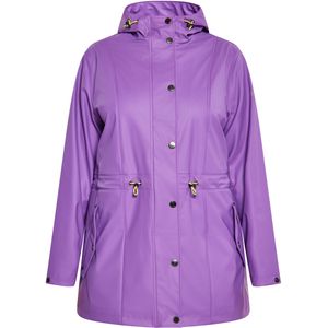 Schmuddelwedda - Mackintosh - Regenjas - Paars - Plus Size