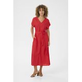 Jurk A-shape red
