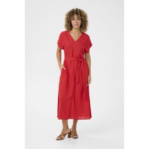 Jurk A-shape red