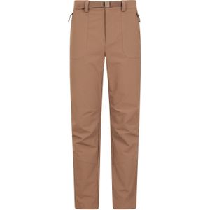 Mountain Warehouse Heren Grassland Broek met Riem (Beige)