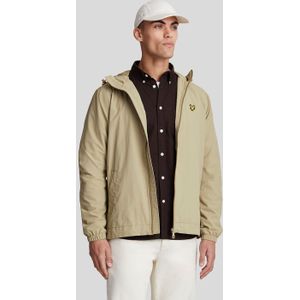 Lyle & Scott - Korte Jas - Groen - Lichtgewicht - Met Capuchon