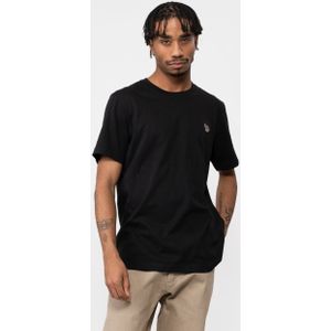 Paul Smith Mens Reg Fit T-shirt Polo's T-shirts Heren - Zwart
