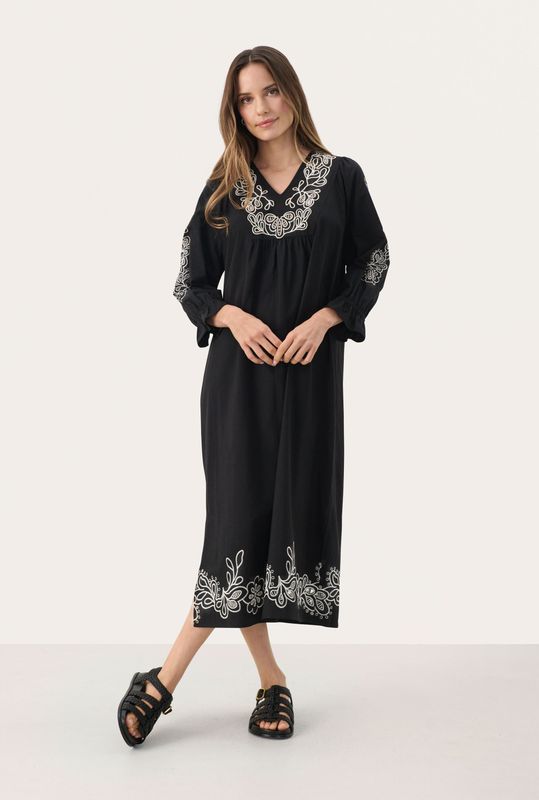 Jurk Regular fit Blac