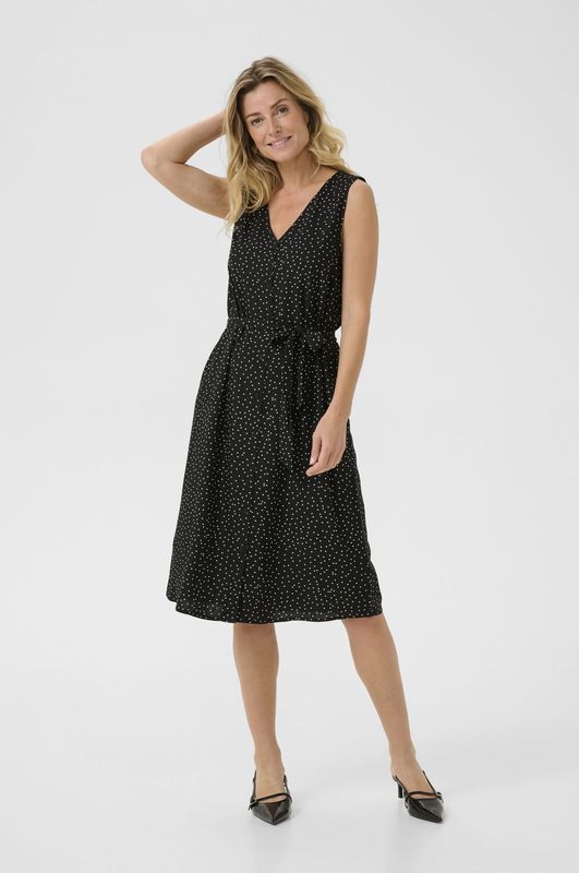 Jurk Feminine black white