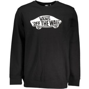 Vans - Eenvoudig Zwart Katoenen Sweatshirt - Heren