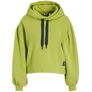 Levi's Hoodie Akane Rusched Hoodie Groen - Groen - Dames - Maat L