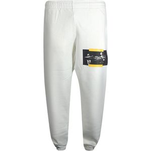 Off-White Heren Caravaggio Schilderij Logo Joggingbroek (Wit/Geel)
