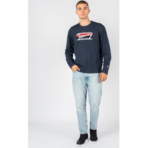 Tommy Hilfiger - Sweatshirt - Blauw - Polyester
