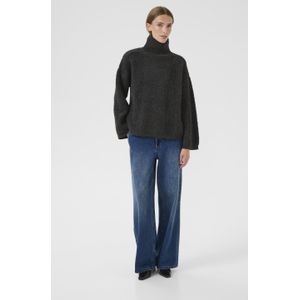 Pullover - KBBiancamaria - Casual Fit - Grijs - Dames Coltrui