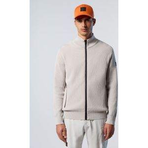 North Sails Trui Technisch gebreide ritssluiting over de hele lengte