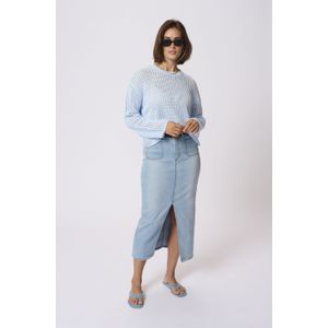 Kaffe - Nantucket Breeze - Pullover Sweater - Blauw - Dames