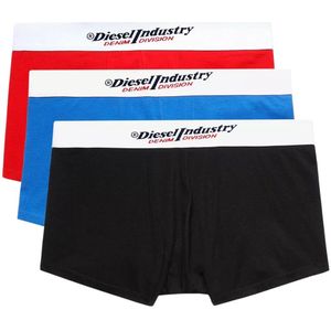 Diesel - UMBX-Damien - Boxershorts - Driepack - Rood Blauw Zwart