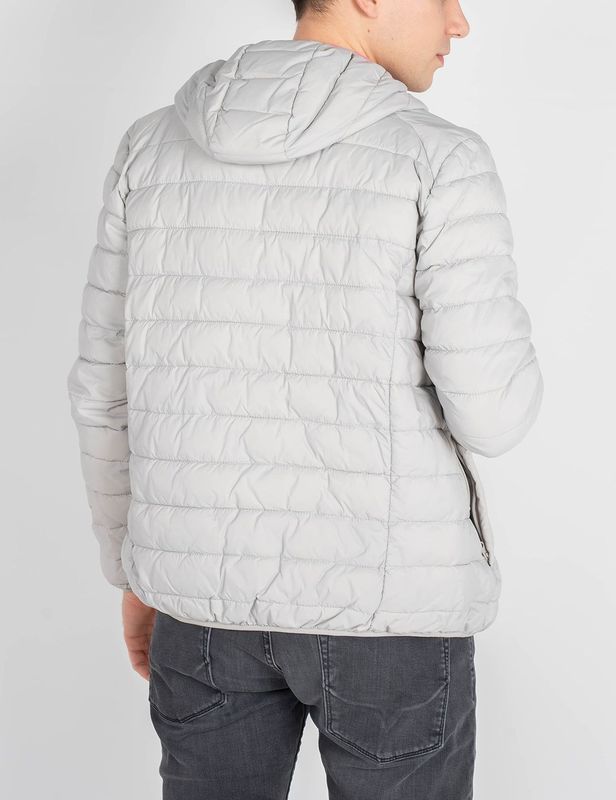 Invicta, Heren, Jassen, Grijs, Maat: M Leer,