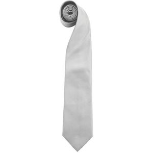 Premier Heren ""Kleuren"" Gewone mode / Business Tie (Pakket van 2) (Zilver)