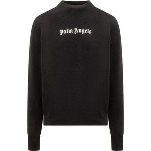 Palm Angels - Classic Logo Sweatshirt - Zwart - Katoen