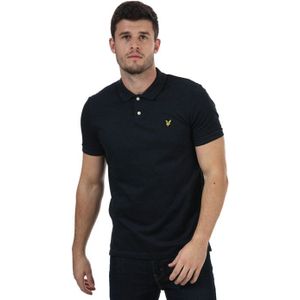 Lyle And Scott - Oxford Tipped - Herenpolo - Marineblauw