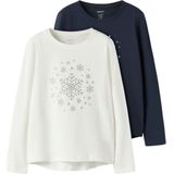 Longsleeve - Winterse Charme - Normale Pasvorm - Casual Uitstraling