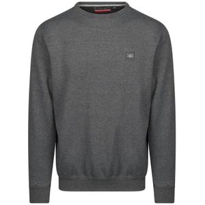 Cappuccino Italia Sweaters Sweater Antraciet Grijs - Maat XL
