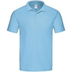 Fruit of the Loom Heren Origineel Polo Shirt (Hemelsblauw)