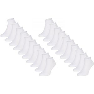 Mario Russo Sokken 10-Pack Sneaker Sokken Wit