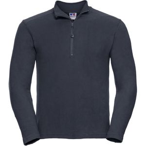 Russell Heren Authentieke Kwartier Ritssweatshirt (Franse marine)