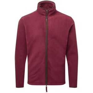 Premier Heren Artisan Fleece Jas (Bourgogne/Bruin)