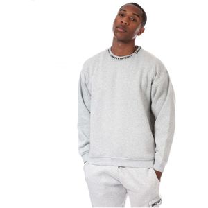 DKNY Kisco losvallend sweatshirt voor heren, zilver