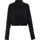 myMo - Vest - Dames - Sportieve Raglanmouwen - Met Kleine Opstaande Kraag