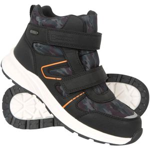 Mountain Warehouse Jupiter Adaptieve Waterdichte Wandelschoenen voor Kinderen/Kinderen (Zwart/Groen)