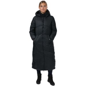 Vero Moda Uppsala lange jas voor dames, zwart