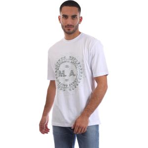 Heren Marshall Artist Tekk Fusion T-shirt in Wit