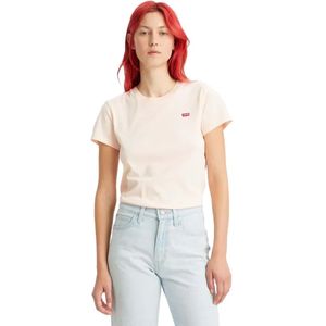Levis Dames/Dames The Perfect Regular T-Shirt (Blush)