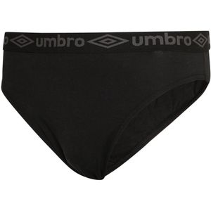 Umbro Gewone herenslip (pak van 3) (Zwart)
