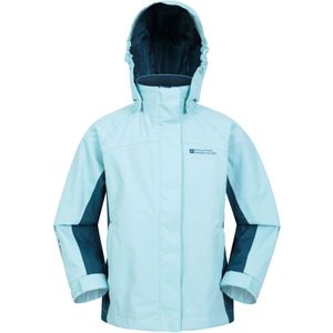 Mountain Warehouse Shelly Waterdichte Jas voor Kinderen/Kinderen (Turquoise)