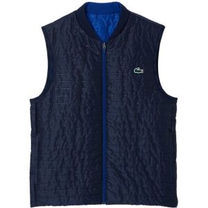 Lacoste Heren omkeerbaar sportvest (Marine)