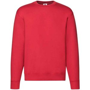 Fruit of the Loom Heren Premium Drop Shoulder Sweatshirt (Rood)