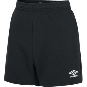 Umbro Dames/Dames Club Vrijetijdsshort (Zwart/Wit)