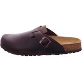 Instapper - Zwart - Geolied Leder - Muiltjes