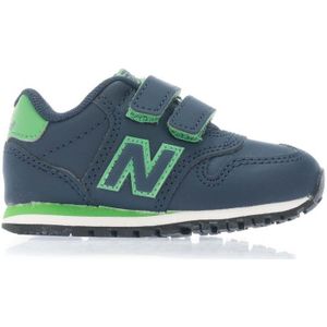 Boy's New Balance 500 Hook and Loop Trainers in Indigo