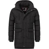 Alessandro Salvarini Winterjas  zwart