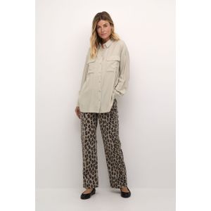 Overhemd met lang mouwen Loose fit String beige