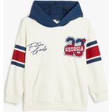 Koton SWEATSHIRTS Capuchon kraag geborduurd Sweatshirt